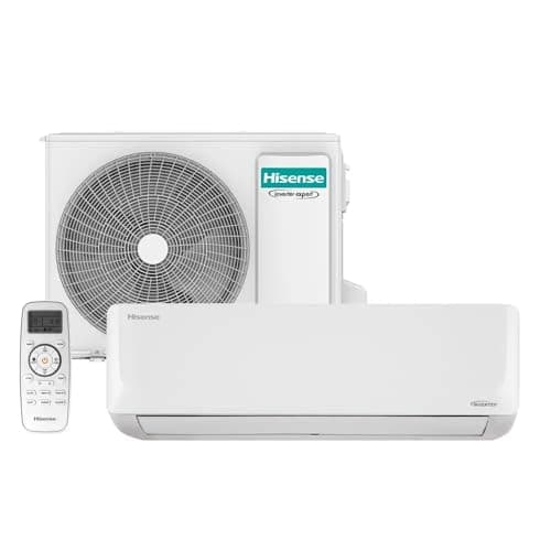 Ar Condicionado Split Hi Wall Inverter Hisense Wi-Fi 9000 BTU/h Quente e Frio AS-09UW2RLD00C – 220 Volts