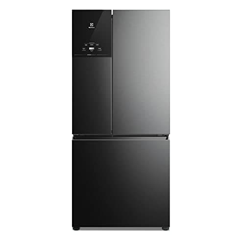 Geladeira Electrolux Multidoor Efficient Com Autosense e Inverter 590L Black Inox Look (IM8B) 220V