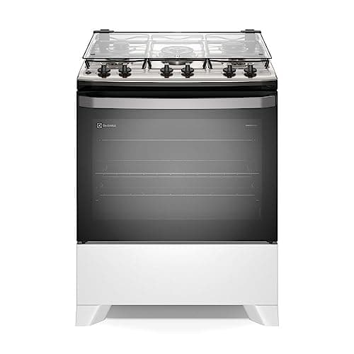 Fogão Electrolux 5 bocas Efficient com PerfectCook Branco FE5IB