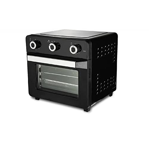 Hamilton Beach Forno Air Fryer 20L com timer e 7 funções de cocção 1700W ASWE-003 preta 110v