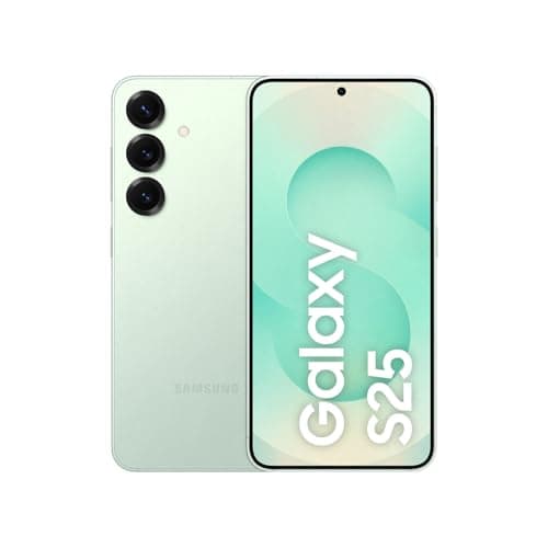 Celular Samsung Galaxy S25 5G, 256GB, 12GB RAM, Câmera Tripla de 50+12+10, Tela Grande de 6.2", Verde