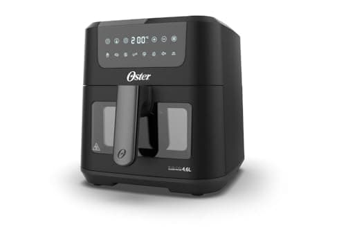 Fritadeira Digital Clear Oster 4,6L com Visor Transparente - 220V