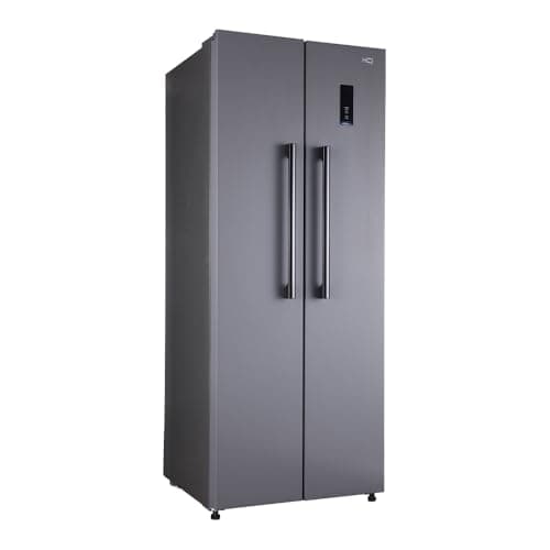 Geladeira Refrigerador HQ Frost Free Side By Side 460 Litros Cinza HQ-460SBSFF (220V)