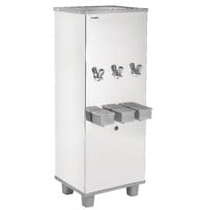 Bebedouro industrial de coluna 50 litros em aço kromanox - LIC050 - Libell (110V)