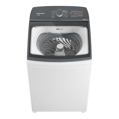 Máquina de Lavar Brastemp 15Kg Branca com Ciclo Tira Manchas Advanced e Smart Sensor - BWF15AB 110V