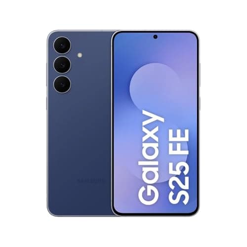 Celular Samsung Galaxy S25 FE 5G, 256GB, 8GB, Câmera Tripla - Azul Marinho