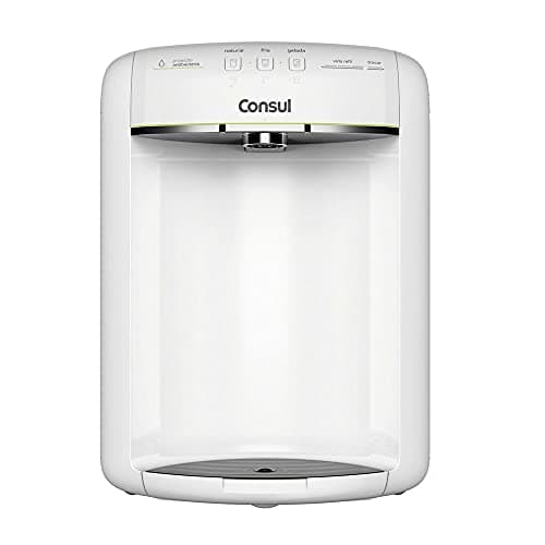 Purificador de Água Consul (CPB36ABA) - 110V - Branco - Alta Capacidade de Refrigeração e 3 Níveis de Temperatura