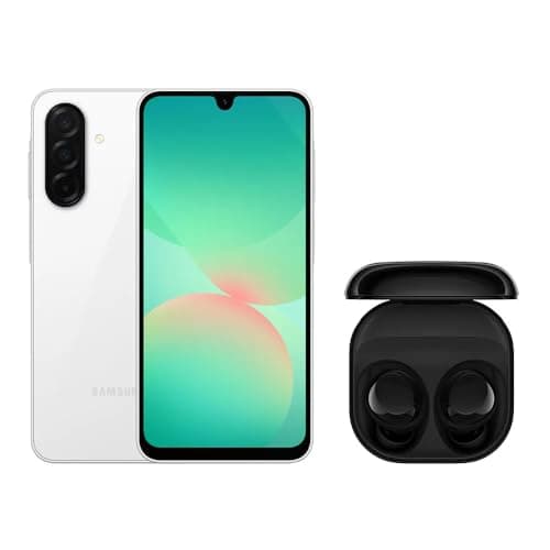Samsung Combo A26 5G (256GB) - Branco + Buds Core - Preto