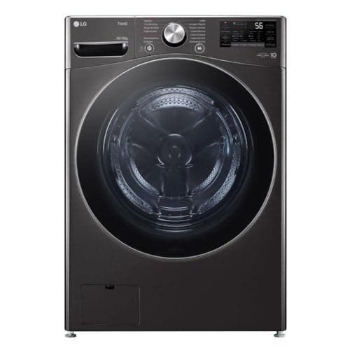 Lava e Seca Lg Smart 18kg Black Inox com Inteligência Artificial Aidd™ Wd18bv2s6b 127v