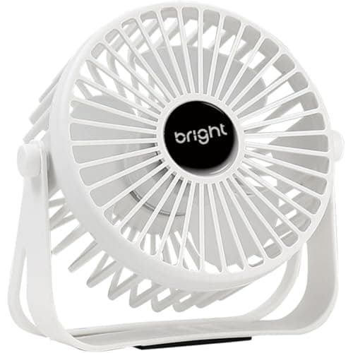 Ventilador USB Branco, Pequeno, Bright