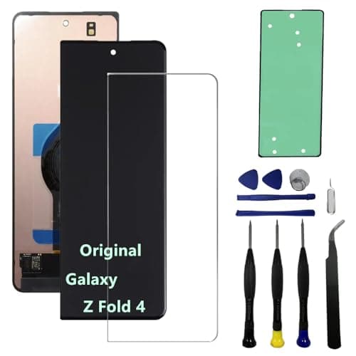 Original AMOLED 15.7 cm para Samsung Galaxy Z Fold 4 tela frontal pequena externa de substituição Z Fold4 5G SM-F936U SM-F936U1 SM-F936B Display Touch Screen Assembly com ferramentas e adesivo e