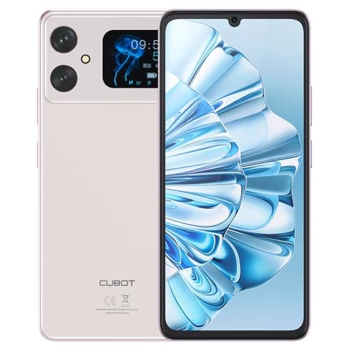 Cubot A20, Smartphone Android 14, 4GB RAM, 128GB, Câmera 48MP, Tela Grande (Rosa)