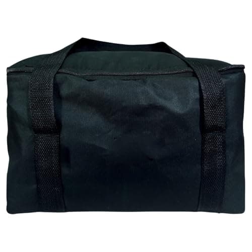 Cooler Termico,Grande Capacidade de 40 Litros,Material de Borracha de Nylon,RetençãO de Calor Por 6 Horas,Adequado para a Praia, Churrascos, Viagens e OcasiõEs Semelhantes(Preta)