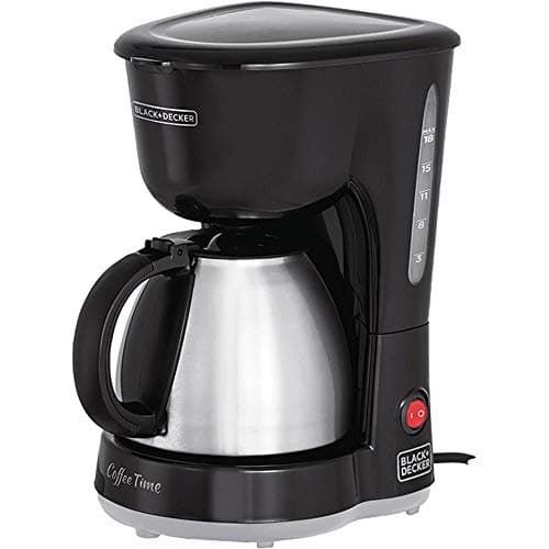 BLACK+DECKER Cafeteira Elétrica com Jarra em Inox CM15 600W 110V