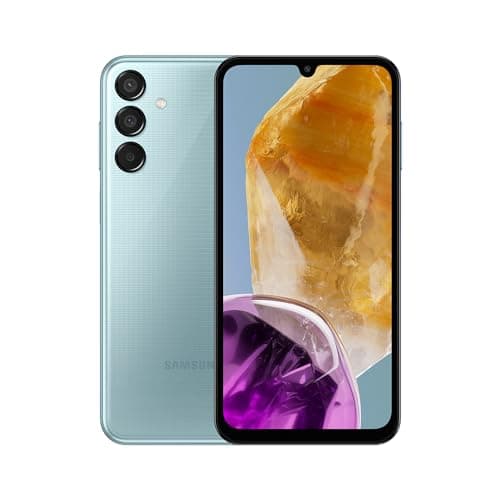 Galaxy M15 5G, 6.000mAh, Câmera Tripla até 50MP, 128GB - Azul Claro
