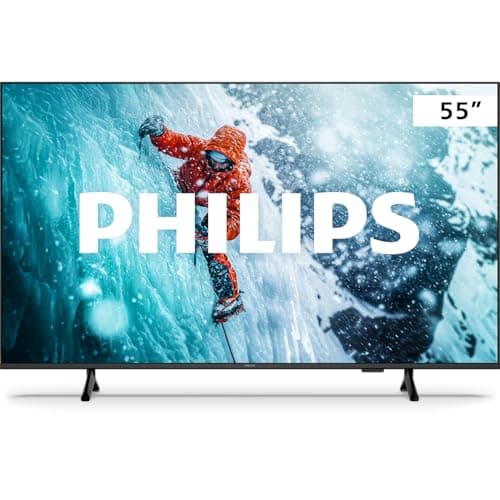PHILIPS Smart TV, 55" 4K, 55PUG7300, Comando de Voz, Bluetooth, HDR, Dolby Atmos, HDMI, USB, Wi-Fi